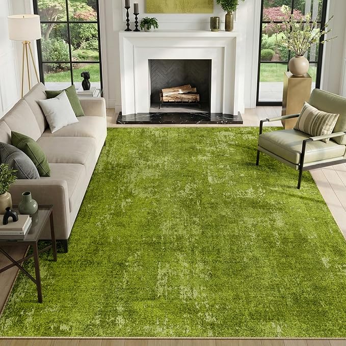 RELEANY Washable Area Rugs 5'x7' Non-Slip Modern Abstract Soft - Image 9