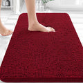 OLANLY Bathroom Rugs 30x20, Extra Soft Absorbent Chenille Bath Rugs, Rubber by OLANLY