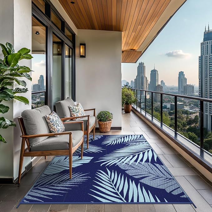 GENIMO Outdoor Rug 5' x 8' Waterproof - Image 4