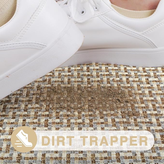 LEKEEPGO Door Mat Indoor Entrance 24"x47", Absorbent Indoor Door Mat Large - Image 5