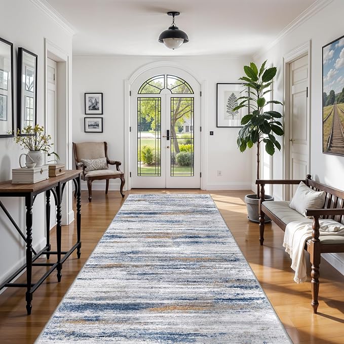 Large Runner Rugs for Hallway 4x16: Non-Slip Washable Wide Carpet - Image 7