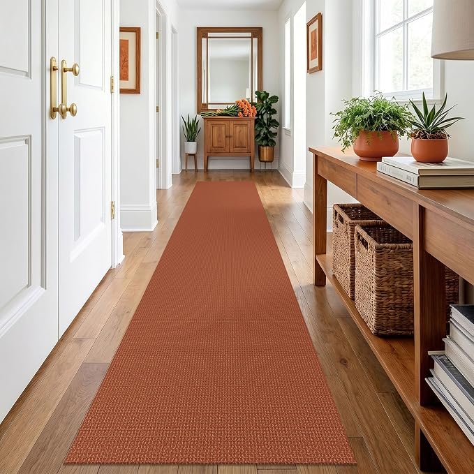 IOHOUZE Washable Runner Rug 2x12 Non Slip Rubber Backed Extra Long Hallway - Image 8