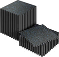 SUPERJARE 0.56'' Thick 48 Pcs 192 Sq Ft Rubber Top Exercise Equipment Mats by SUPERJARE