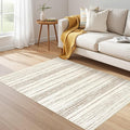 Nakagishi Area Rug Living Room Rugs: 3x5 Soft Machine Washable Boho Neutral by NakagishiAreaRug