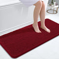 OLANLY Bathroom Runner Rugs 47x20, Extra Soft Absorbent Chenille Bath Rugs by OLANLY