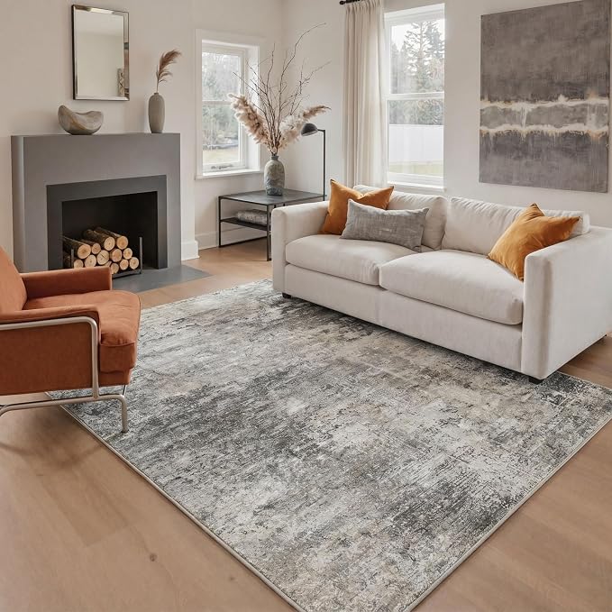 BEIMO Area Rugs 8x10 for Living Room Bedroom, Modern Abstract Machine Washable by BEIMO