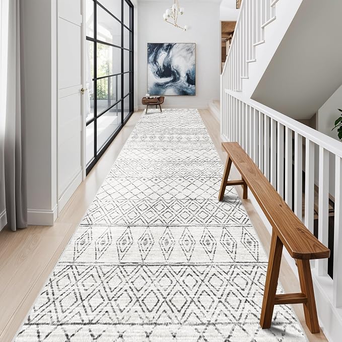 2'6"x14' Runner Rug Moroccan Washable - Image 3
