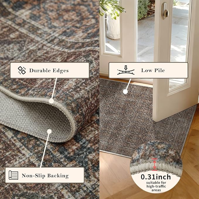 Latte&Fog Area Rug - Image 5