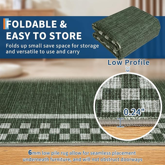 GarveeHome Kitchen Runner Rug Washable Runner Rug 2x6 - Image 4