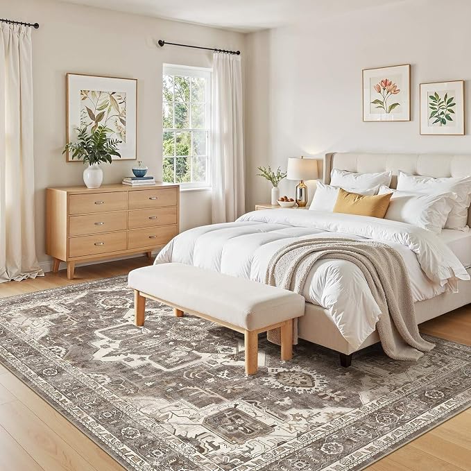 Washable 6x9 Area Rug for Living Room - Image 7