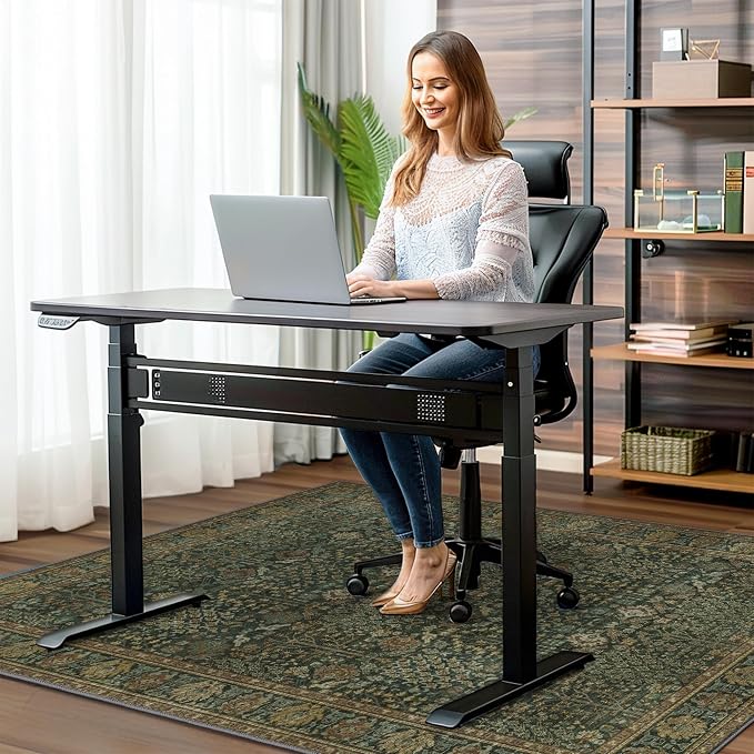 36"x48" Office Chair Mat for Hardwood Tile Floor, Under Desk Carpet Protector - Image 2