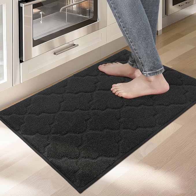 COSY HOMEER Kitchen Rugs Washable Non Slip Kitchen Mats by COSYHOMEER