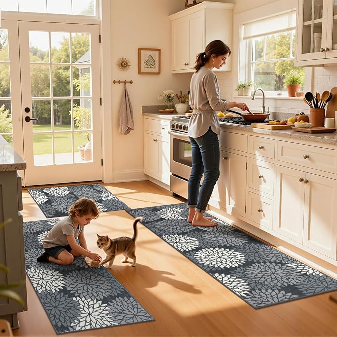 Ileading Boho Kitchen Rugs Sets 3 Piece - Image 8