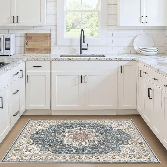 Vintage Living Room Area Rug 3x5 - Image 2