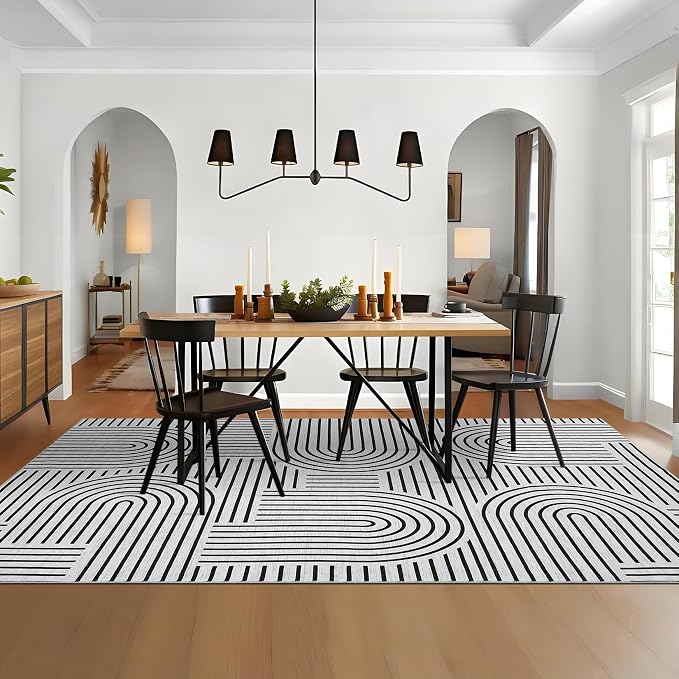 ROYHOME Washable Rug 5x7 Area Rugs - Image 9