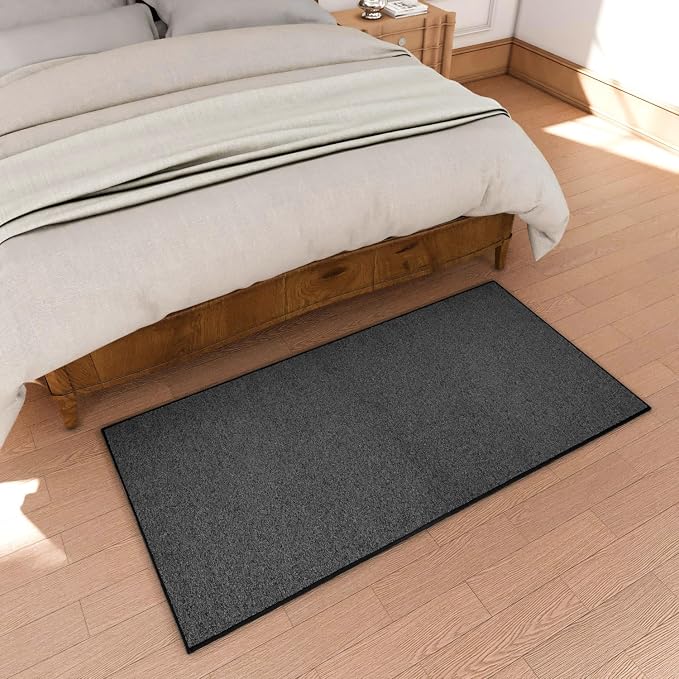 Area Rug with Non Slip Rubber Backing, Washable Soft Floor Carpet - Image 4