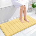 OLANLY Memory Foam Long Bathroom Rugs Runner 44x20, Super Soft Absorbent Bath by OLANLY