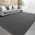 5x7 Feet Grey Area Rugs for Bedroom, Indoor Washable Memory Foam Rug for Living by Woottpe