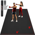 GymCope Extra Large Exercise Mat, Shoe-Friendly, High-Density, Weight Lifting by GymCope