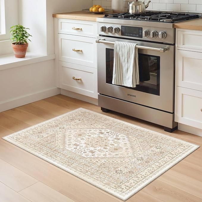 zesthome 2x3 Entryway Rug, Soft Washable Rugs, Non Slip Area Rug, Stain - Image 8