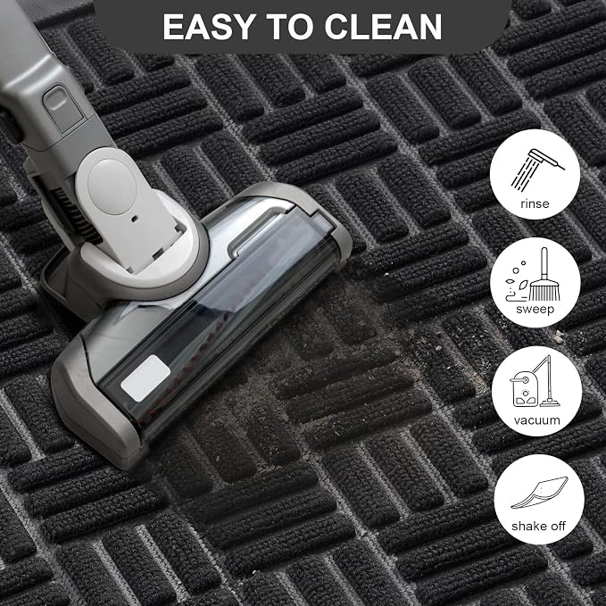 Mibao Front Door Mat, Heavy Duty Durable Welcome Mat - Image 3