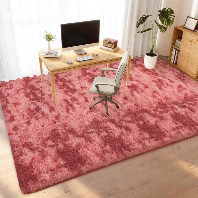 Litanika 4x6 Fluffy Shag Faux Fur Area Rug - Image 3