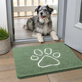 Smiry Dog Door Mat for Muddy Paws, Absorbent Dirt Trapper Non Slip Quick Dry by Smiry