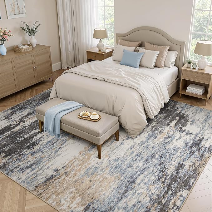 Lofus 8x10 Area Rug for Living Room, Abstract Large Rugs - Image 2