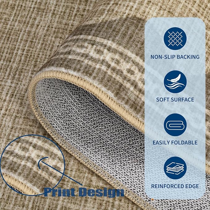 GarveeHome Scalloped 2x10 Runner Rug - Image 6