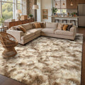 8x10 Ft Extra Large Shag Rugs for Living Room, Tie Dyed Ultra Soft Fluffy Furry by Cuzwlovita
