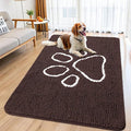 Smiry Dog Door Mat for Muddy Paws, Absorbent Dirt Trapper Non Slip Quick Dry by Smiry
