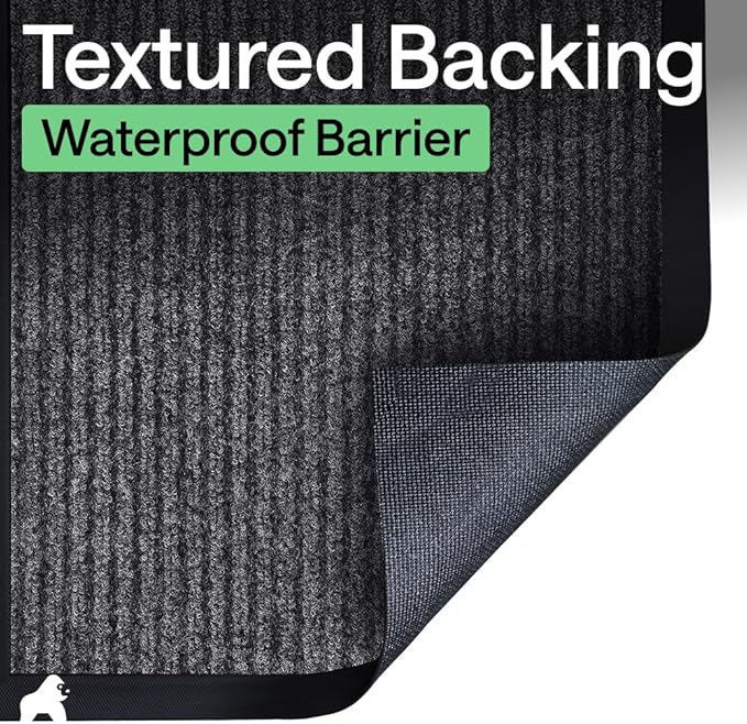 GORILLA GRIP Waterproof Traffic Guard Door Mat, Heavy Duty Entryway Mats - Image 6