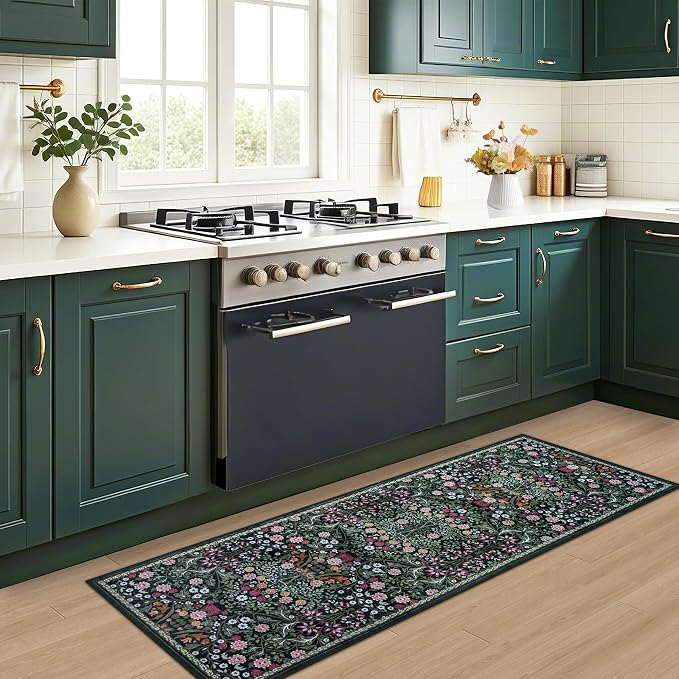 Runner Rug for Entryway: 2x6 Kitchen Rugs Non Slip Washable Ultra-Thin Soft - Image 6