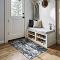 RELEANY Washable Area Rugs 3x4 Non-Slip Modern Abstract Soft by RELEANY