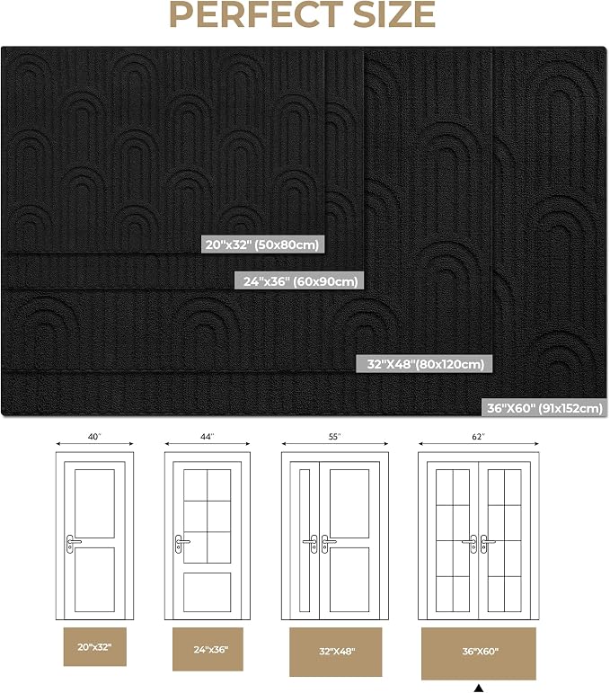 GRANNY SAYS Door Mat Indoor Entrance Non-Slip, Welcome Mats Front Door Mat - Image 2