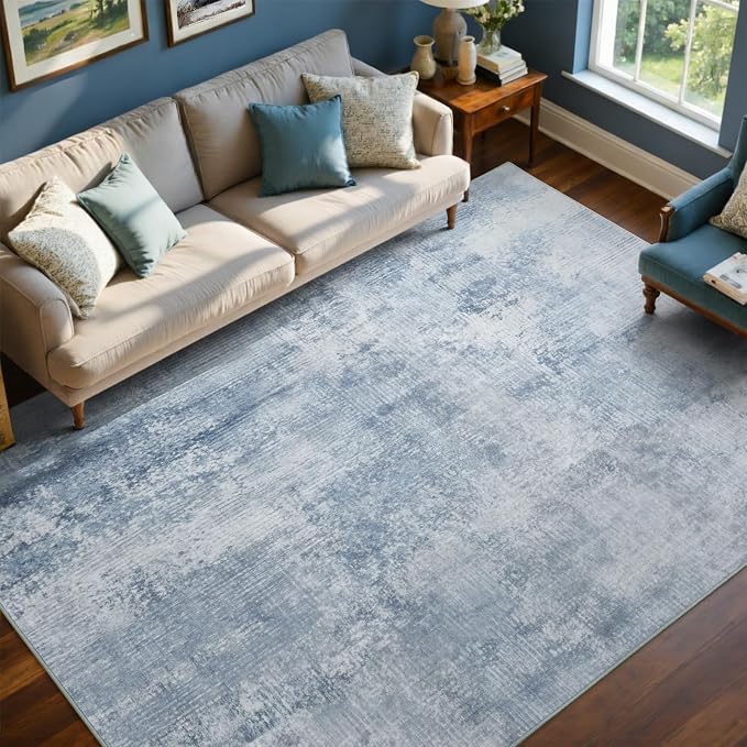 8x10 Ft Large Area Rugs for Living Room, Soft Non-Slip Washable Rugs Modern - Image 3