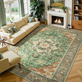 Lessymo Washable Area Rug for Living Room, 9x12 Large Rugs by Lessymo