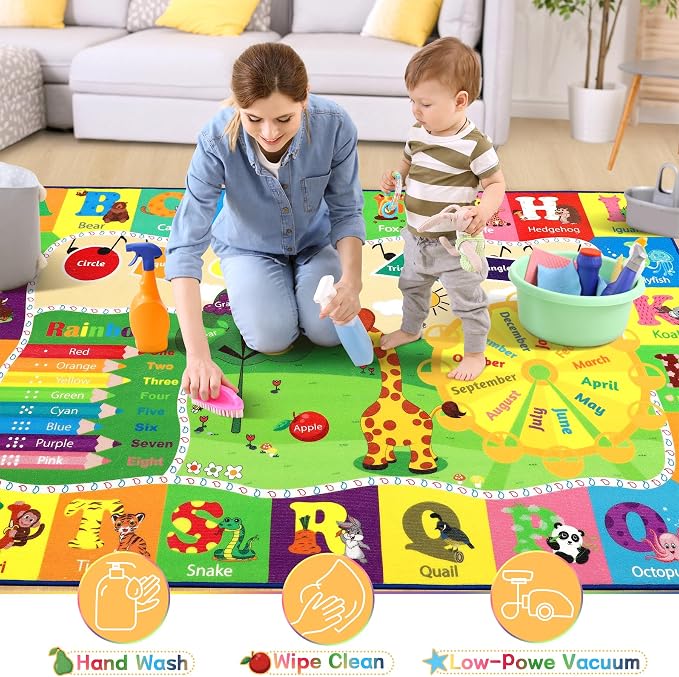 Chicrug Educational Kid Area Rug - Image 6