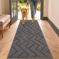 hicorfe Dirt Trapper Indoor Doormat, Non Slip Backing Washable Door Mats by Hicorfe