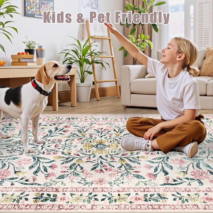 Runner Rug for Entryway: 2.6x14 Kitchen Rugs Non Slip Washable Ultra-Thin Soft - Image 6
