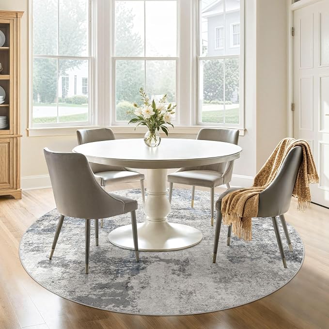 DMOYEST 6ft Round Area Rug for Living Room - Image 6