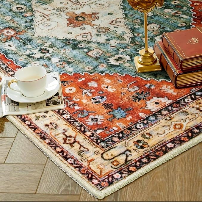 SERISSA Area Rug 3x5 Boho Tribal Rugs - Image 9