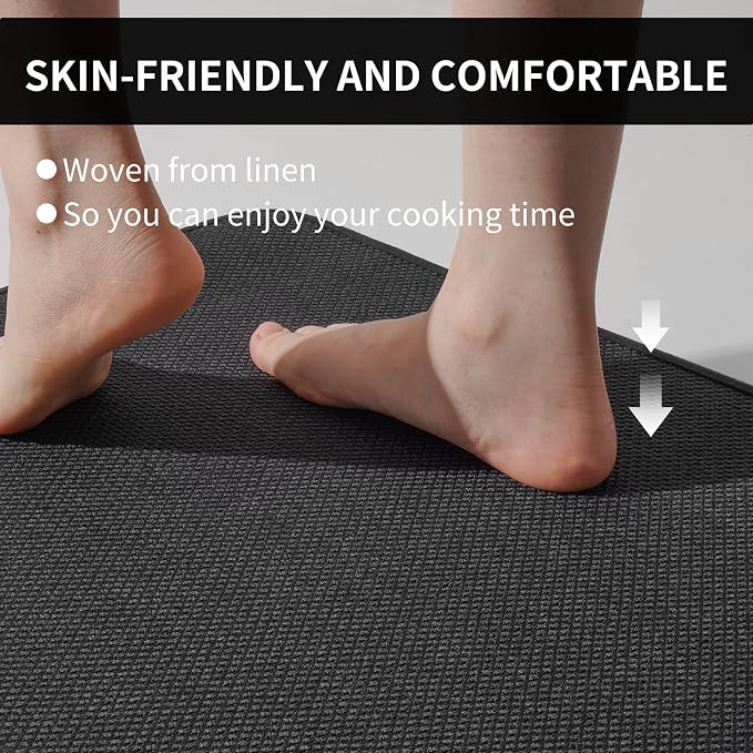 YDKGL Kitchen Mats for Floor, Super Absorbent Kitchen Rugs Non Slip Washable - Image 6