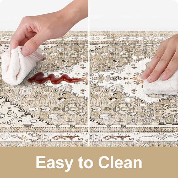 Collive Farmhouse Anti Fatigue Kitchen Mat, Cushioned Kitchen Rug Sets of 2 - Image 6
