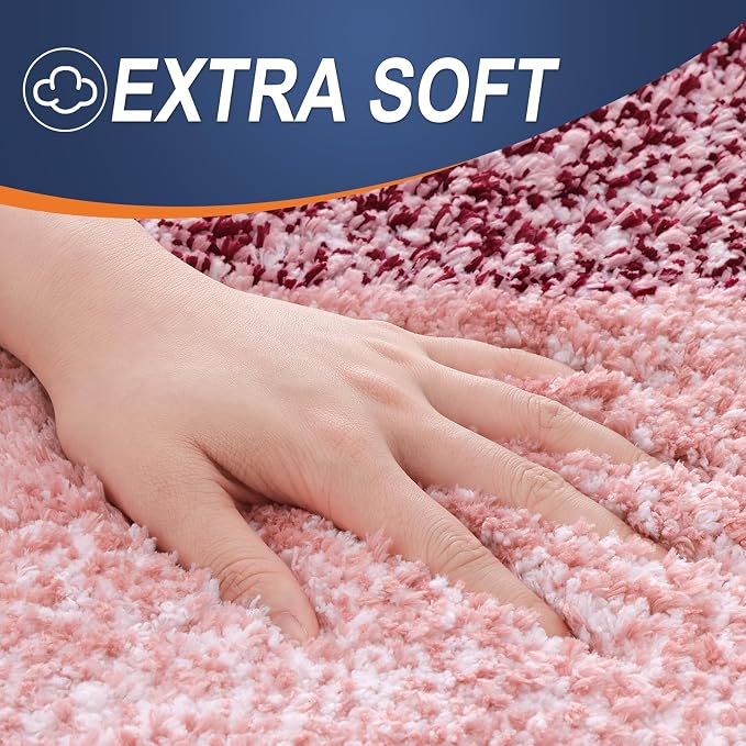 OLANLY Large Bathroom Rugs Mat 50x30, Extra Soft Absorbent Microfiber Bath Rugs - Image 3
