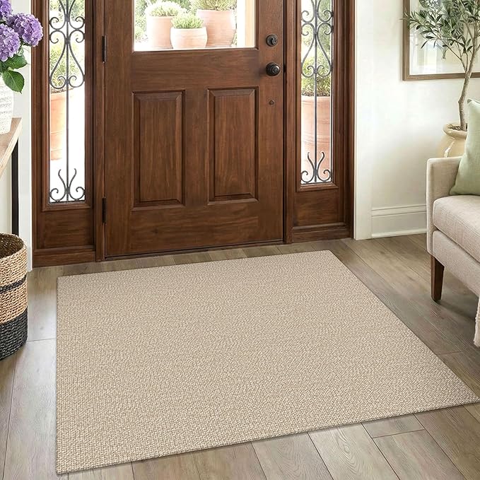 EARTHALL Washable Area Rug 3x4 Ft Non Slip Rugs by EARTHALL