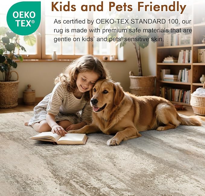 9x12 Ft Extra Large Washable Area Rugs - Image 5
