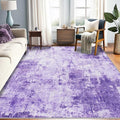 RELEANY Washable Area Rugs 5'x7' Non-Slip Modern Abstract Soft by RELEANY
