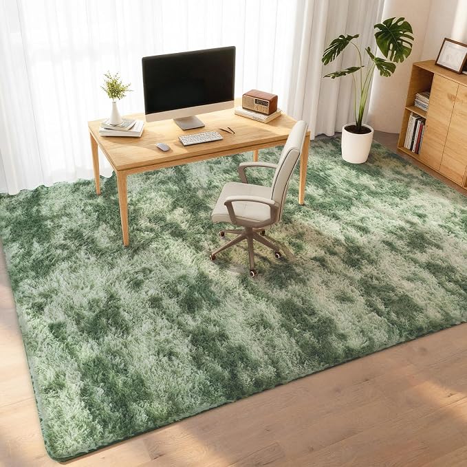 Litanika 9x12 Fluffy Shag Faux Fur Area Rug - Image 3