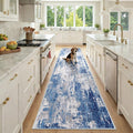 RELEANY Washable Area Rugs 2'6"x10 Non-Slip Modern Abstract Soft by RELEANY